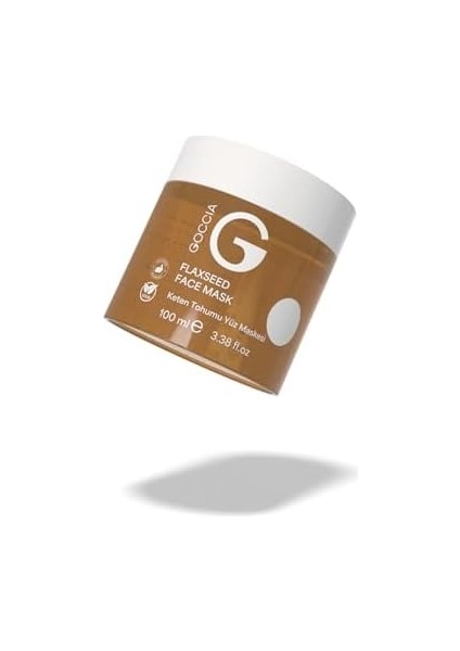 Goccia Keten Tohumu Jel Yüz Maskesi-Flaxseed Face Mask 100ML Yüz Maskesi fiyatları