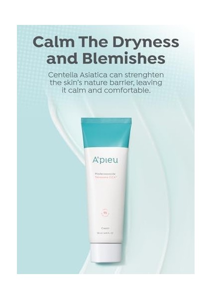 A'pıeu Madecassoside Tetrasome Cica Krem Hassas Ciltler Için, 50ML modelleri