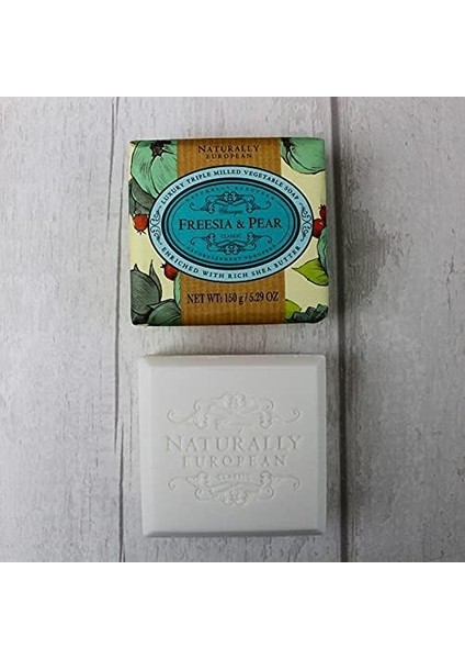 Naturally European Sabun Freesia & Pear 150 gr