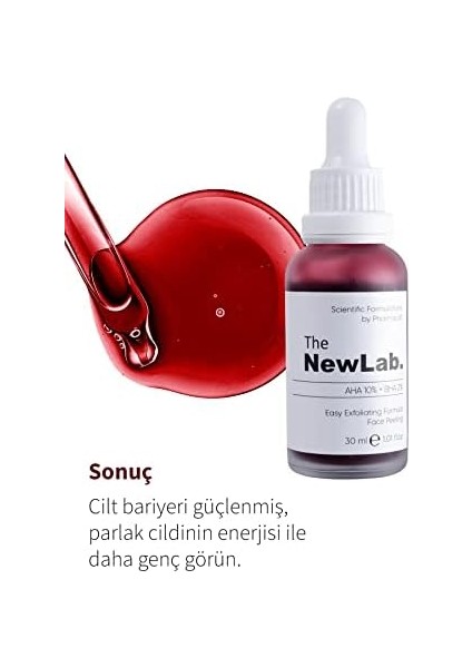 The Newlab. Aha Bha Peeling Yüz Serumu fiyatları