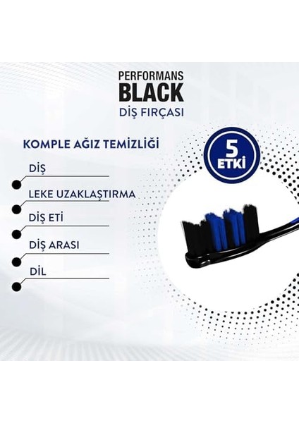 Signal Diş Fırçası Performance Black 2 Kat Yumuşak 31 gr 1+1