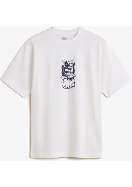 Traffic Cone Ss Erkek Tişört VN000PCYWHT1 modelleri