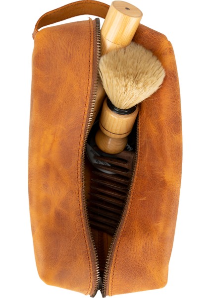 Galli Hakiki Deri Seyahat Kozmetik Çantası, Large fiyatları