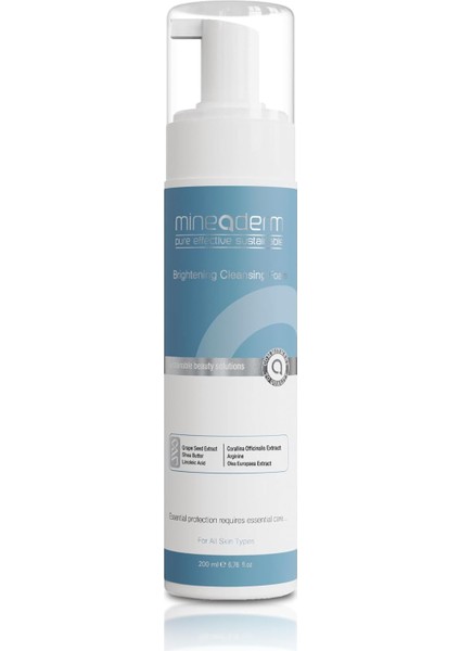 Mineaderm Brightening Cleansing Köpük 200 ml modelleri