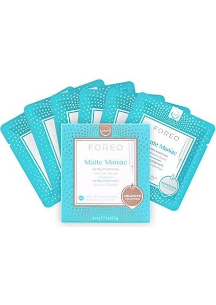 Foreo Ufo Aktivasyonlu Maske, 6'lı Paket