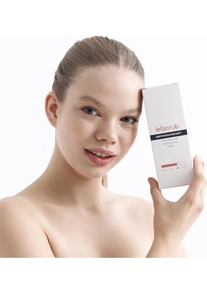 Let'scrub Siyah Banyo Duş Kesesi Peeling ELDIVENI%100 Floş Ipek Unisex…