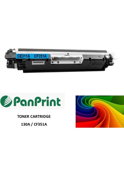 Hp Color Laserjet Pro Mfp M177FW Mavi Muadil Toner