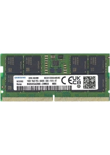 16GB 5600MHZ Ddr5 Notebook Ram Bulk M425R2GA3BBO-CWMOM