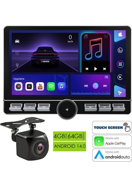 Diamond BY-2210 Tablet Multimedya Android 10 Inç 4+64GB 2k