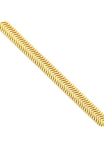 Agakulche Italyan Ezme Balık Sırtı 2,5 mm Altın Zincir modelleri