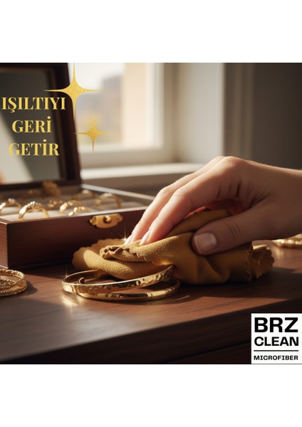 Lux Shıne Güderi Parlatma Bezi | Altın, Gümüş, Mücevher, Saat Temizleme Bezi ✨ Değerli Eşyalar Için Parlaklık ve Koruma fiyatları