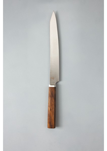 Pinnacle Serisi, N690 Sujihiki Dilimleme Şef Bıçağı, 24 cm, Amerikan Ceviz, Paslanmaz Çelik