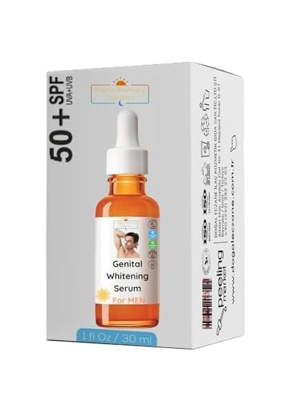 Erkekler Için Genital Bölge Beyazlatıcı, Koltukaltı Beyazlatıcı Serum 30 ml