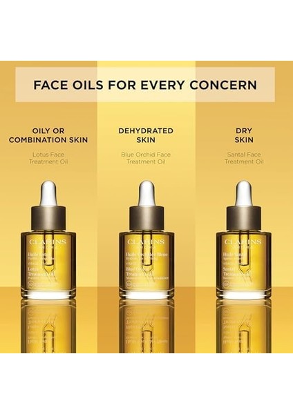 Clarins Lotus Treatment Oil 30 ml Yüz Bakım Yağı