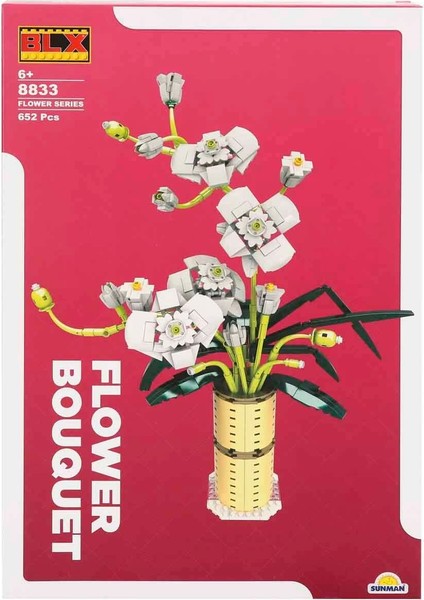 Blx Yaz Orkidesi Buketi 8833 Kız Erkek Çocuk Oyuncak Eğitici Oyuncaklar