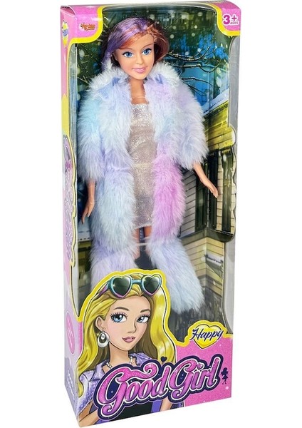 WG-66769 Kürkçü Çizmeli Bebek 29CM Kız Erkek Çocuk Oyuncak Eğitici Oyuncaklar