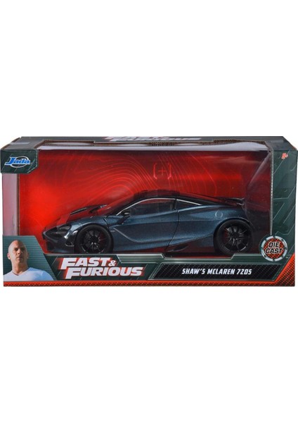 Hızlı & Öfkeli Shaw's Mclaren 720S Model Aracı Kız Erkek Çocuk Oyuncak Eğitici Oyuncaklar modelleri