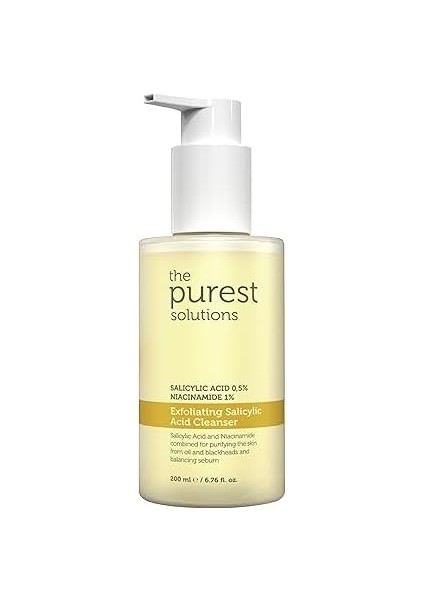 The Purest Solutions Exfoliating Salicylic Acid Cleanser 0,5% Salicylic Acid, 1% Niacinamide