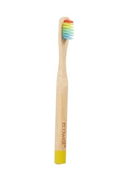 Ecowell Bambu Çocuk Diş Fırçası, Yumuşak, Doğal, Bpa Içermez, Vegan & Cruelty Free fiyatları