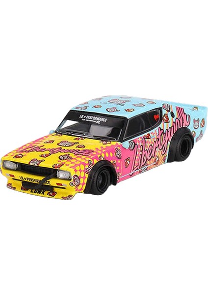 Mini Gt 1/64 Nissan Skyline Kenmeri Liberty Walk Lbwk Kuma Kız Erkek Çocuk Oyuncak Eğitici Oyuncakla