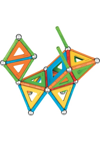 Geomag Supercolor Panels Manyetik Zeka Oyunu 78 Parça S01000379 Kız Erkek Çocuk Oyuncak Eğitici Oyun modelleri
