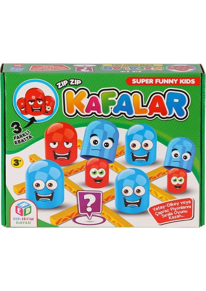 2778-727 Zıp Zıp Kafalar Kız Erkek Çocuk Oyuncak Eğitici Oyuncaklar