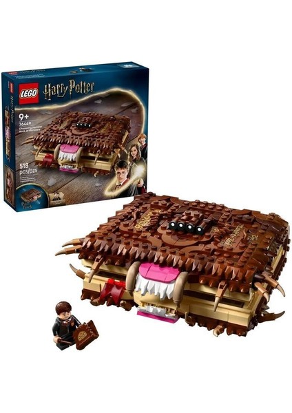 76449 LEGO Harry Potter - Isıran Canavarlar Kitabı 518 Parça +9 Yaş Kız Erkek Çocuk Oyuncak Eğitici