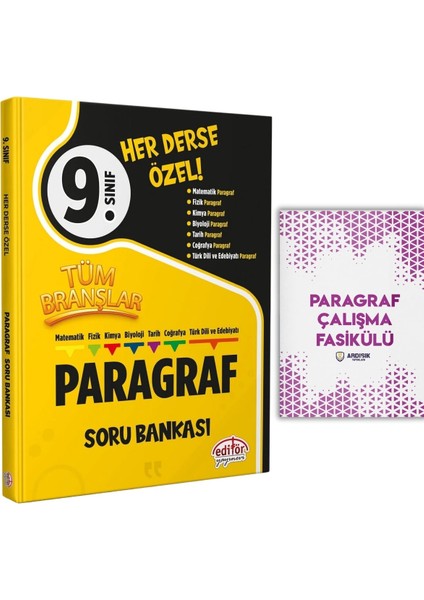 9. Sınıf Tüm Branşlar Paragraf Soru Bankası