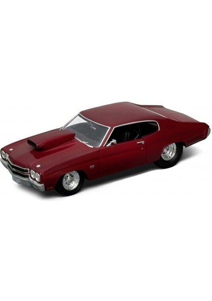 12537 Welly 1 18 1970 Chevrolet Chevelle Kız Erkek Çocuk Oyuncak Eğitici Oyuncaklar