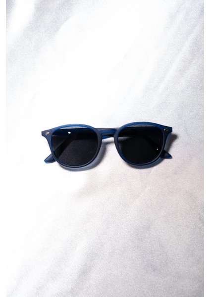 C23113 Erkek Lacivert Yuvarlak Güneş modelleri