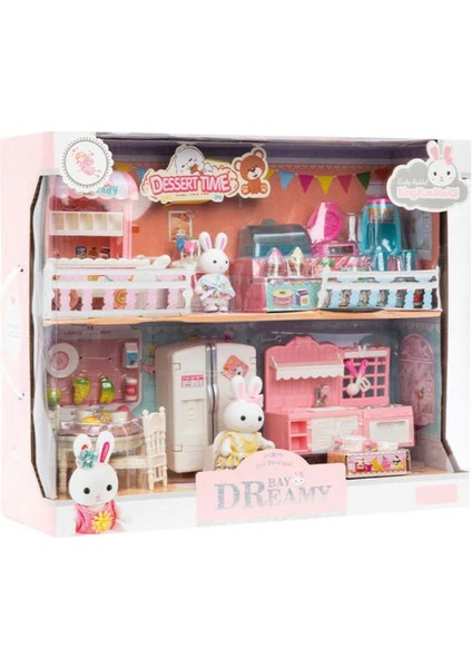 Bay Dreamy Tatlı Zamanı Mini Tavşan Oyun Seti Kız Erkek Çocuk Oyuncak Eğitici Oyuncaklar fiyatları