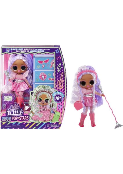 121237 L.o.l. Surprise Tweens Neon Pop Yıldızı Kız Erkek Çocuk Oyuncak Eğitici Oyuncaklar
