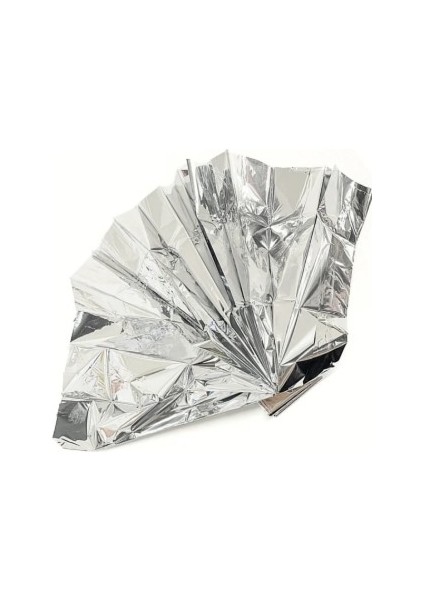 Gümüş Su Geçirmez Acil Durum Ilk Yardım Termal Deprem Nem Yanık Sıcak Soğuktan Koruma Battaniyesi