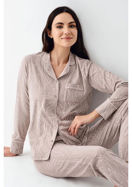 Kadın Vizon Modal 3'lü TAKIM-9099