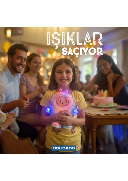 Labubu Dans Ediyor! Sahnede Şov Var: Şarkı Söylüyor, Işıklar Yanıyor! Sürpriz Renkle Geliyor! modelleri