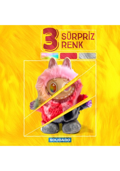 Labubu Dans Ediyor! Sahnede Şov Var: Şarkı Söylüyor, Işıklar Yanıyor! Sürpriz Renkle Geliyor!