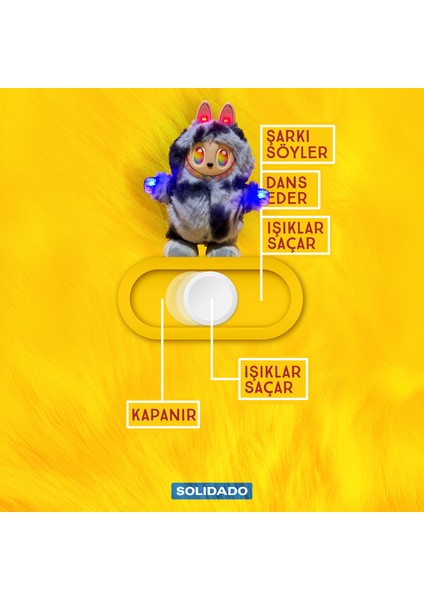 Labubu Dans Ediyor! Sahnede Şov Var: Şarkı Söylüyor, Işıklar Yanıyor! Sürpriz Renkle Geliyor!