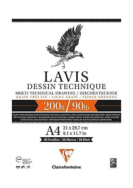 Lavıs Dessın Technıque A4 200 Gr. Çizim Defteri 3417 modelleri