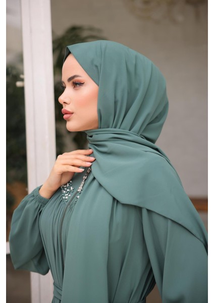 Mint Robalı Boncuklu Ferace NSR5016 fırsatları