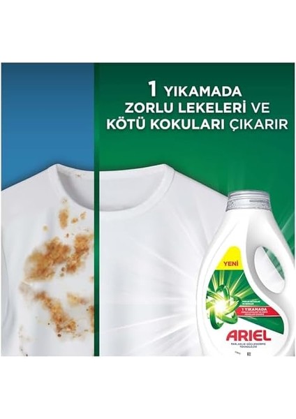Ariel Sıvı Çamaşır Deterjanı Dağ Esintisi 21 Yıkama fiyatları