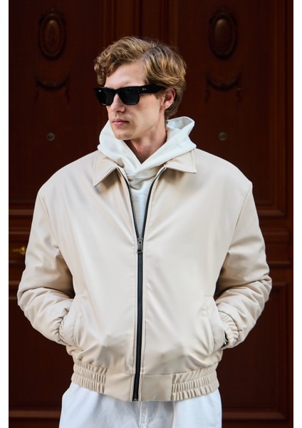 Erkek Limited Edition Deri Mont Ceket Taş fiyatları