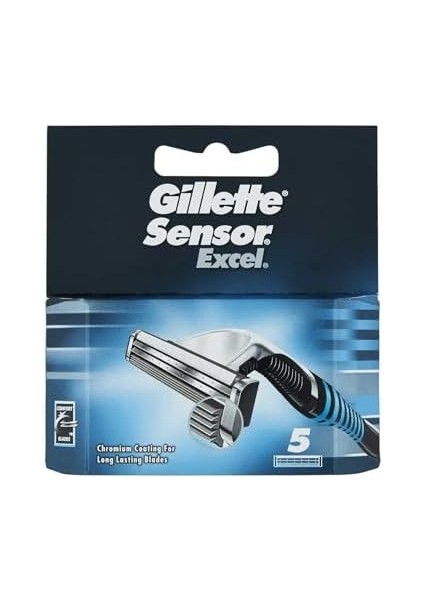 Gillette Sensor Excel Yedek Tıraş Bıçağı 5 Adet fiyatları