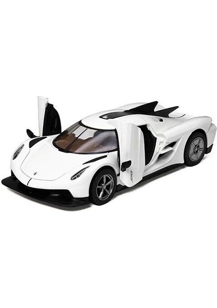 KT5473D Çekbırak Koenıgsegg Jesko Kız Erkek Çocuk Oyuncak Eğitici Oyuncaklar