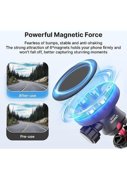 C029 Manyetik Kamera Telefon Ball Montaj Parçası Kafa fiyatları
