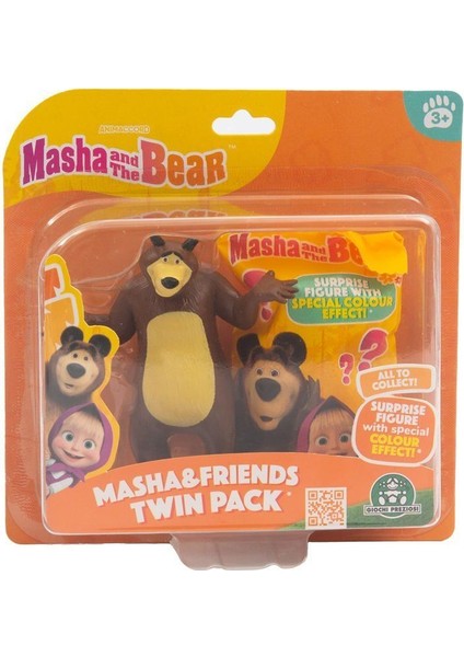 MHA35000 Maşa ve Koca Ayı Ikili Paket Kız Erkek Çocuk Oyuncak Eğitici Oyuncaklar