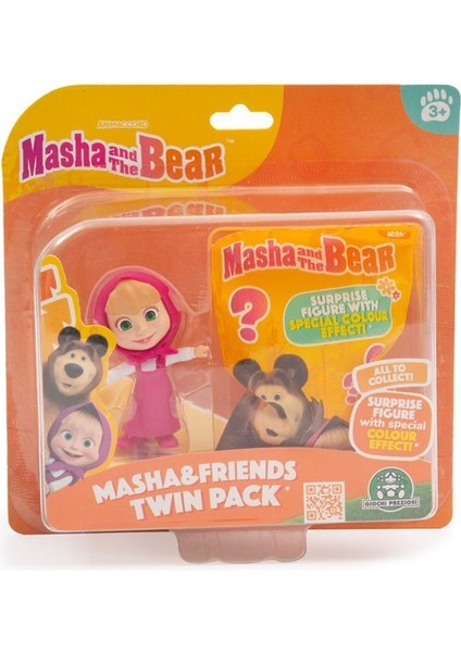 MHA35000 Maşa ve Koca Ayı Ikili Paket Kız Erkek Çocuk Oyuncak Eğitici Oyuncaklar fiyatları