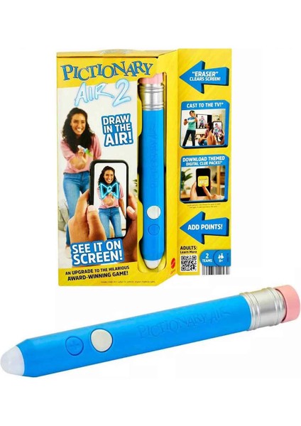 Pictionary Air 2 Klasik Aile Çizim Oyunu Kız Erkek Çocuk Oyuncak Eğitici Oyuncaklar