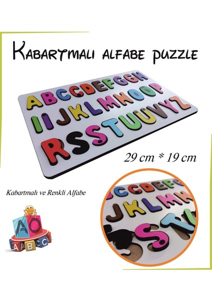 Ahşap Kabartmalı Alfabe fiyatları