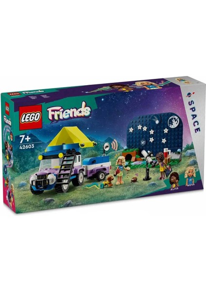 LEGO Friends Yıldız Gözlemleme Kamp Aracı 42603 Kız Erkek Çocuk Oyuncak Eğitici Oyuncaklar fiyatları