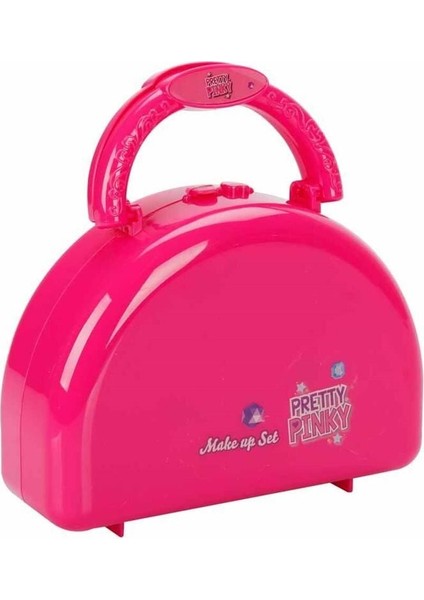 Pretty Pinky 3 Katlı Pembe Çantalı Makyaj Seti Kız Erkek Çocuk Oyuncak Eğitici Oyuncaklar modelleri